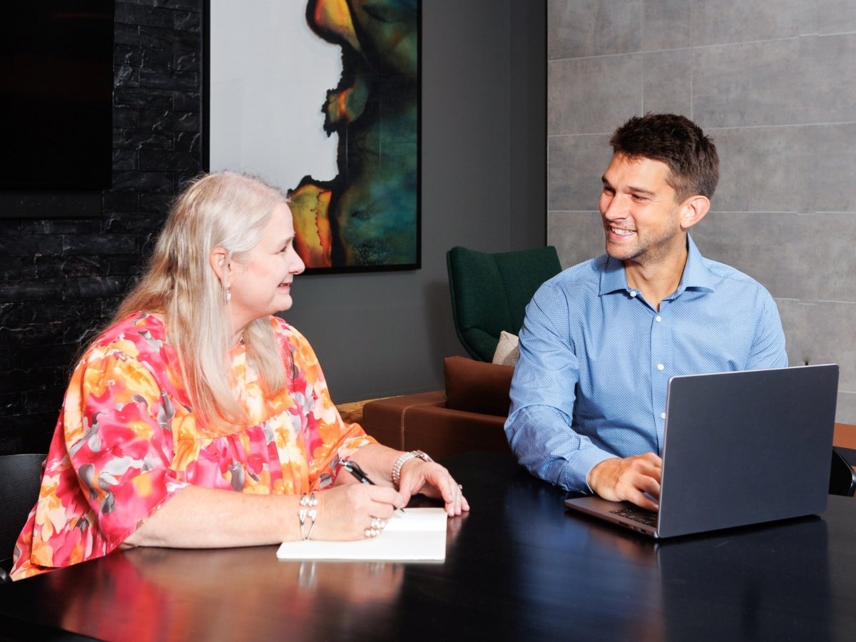BFA Employee With Client-1