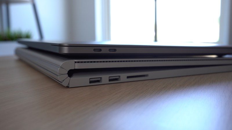 Macbooke Surface Book